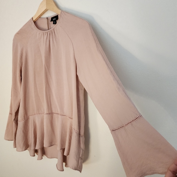 Mossimo Blush Silky Top Size Small - Picture 4 of 9